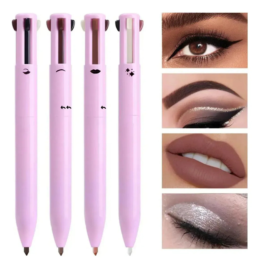 Lápiz De Maquillaje 4 En 1